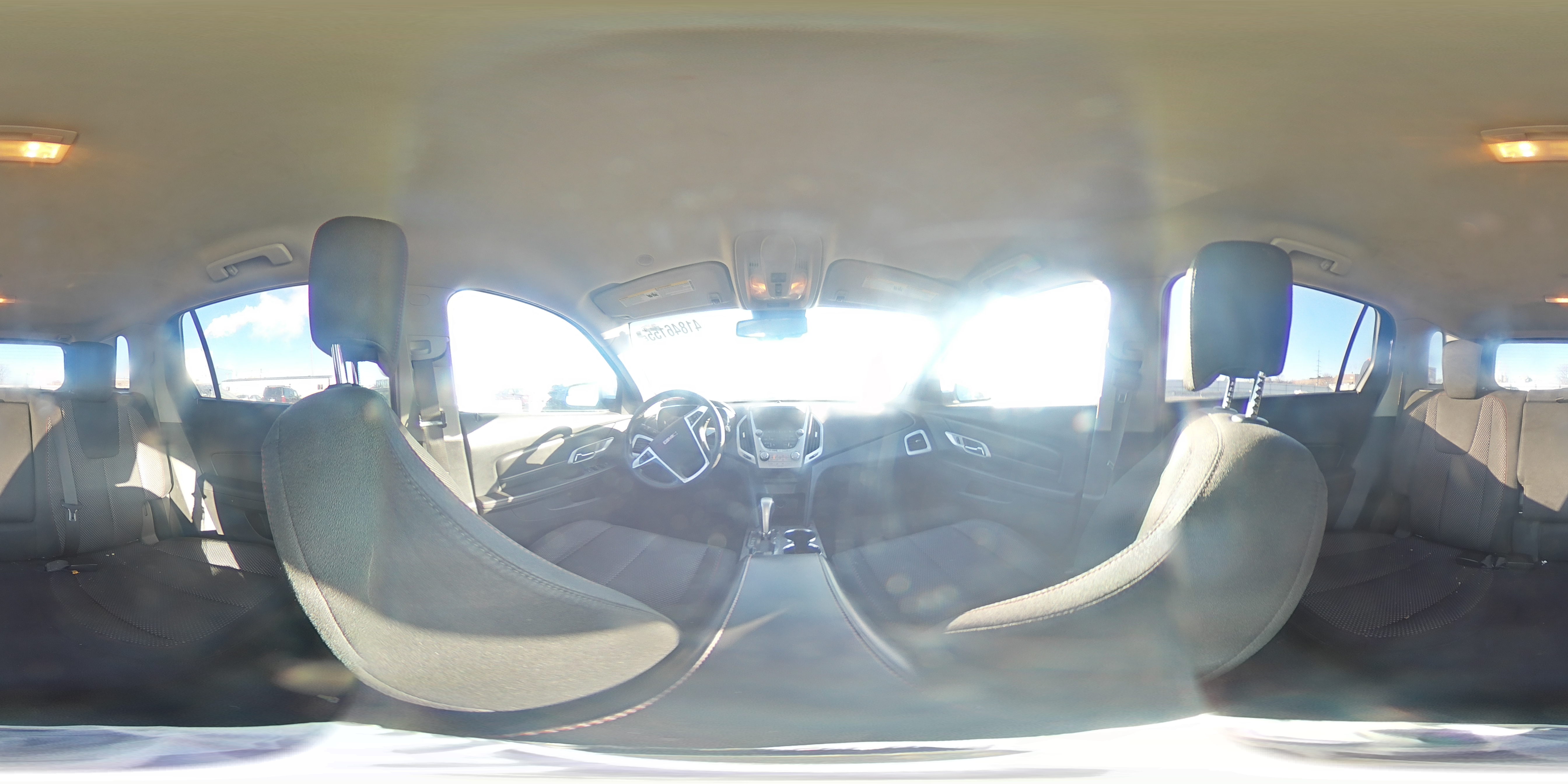 2014 GMC Terrain VIN 2GKALREKXE6262413 Copart auction photo, front end damage thumbnail 14