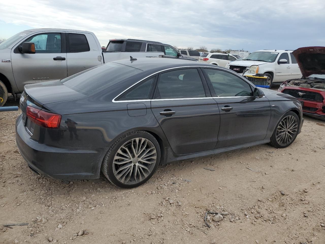 2016 Audi A6 VIN WAUGFAFC0GN145022 Copart auction photo, front end damage thumbnail 3