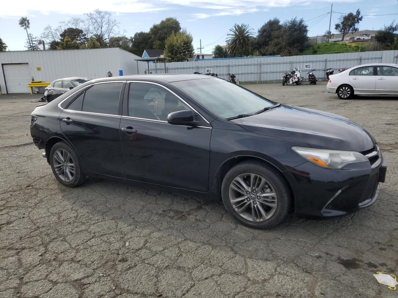 2017 Toyota Camry VIN 4T1BF1FK4HU269172 Copart auction photo, rear end / side damage thumbnail 4