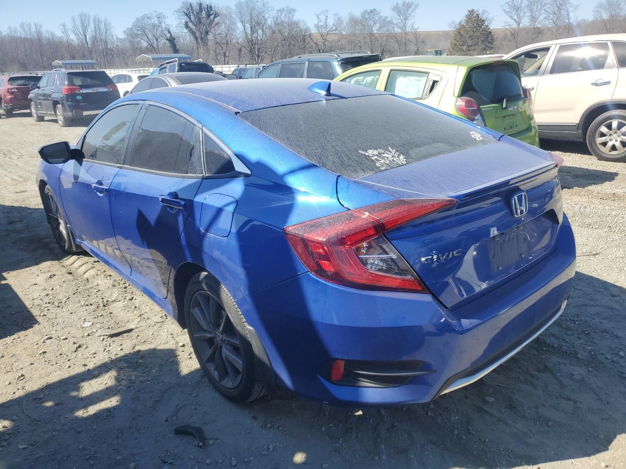 2021 Honda Civic VIN 19XFC1F36ME011168 Copart auction photo, front end damage thumbnail 2