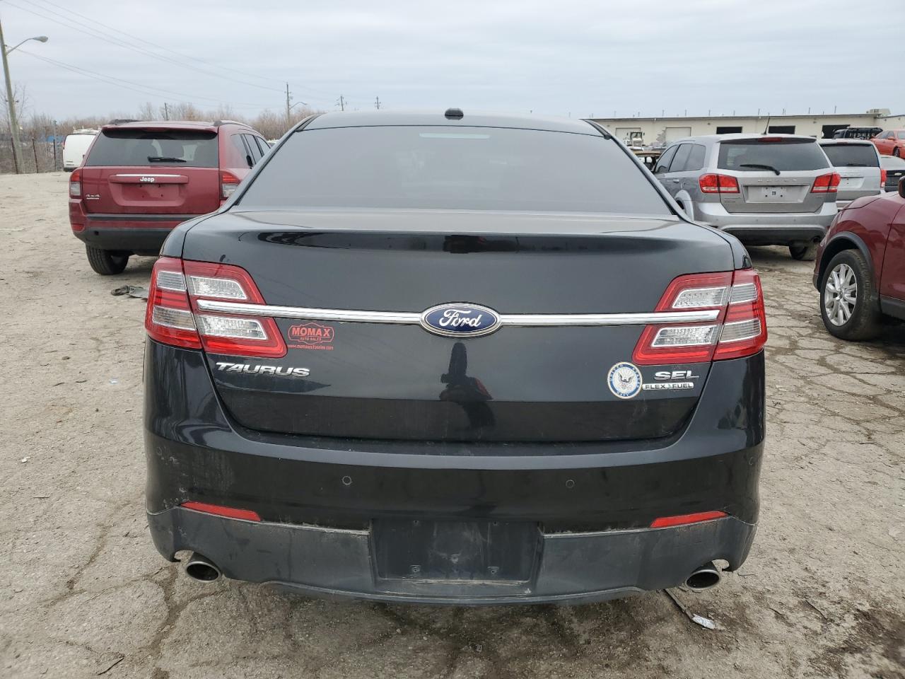 2013 Ford Taurus VIN 1FAHP2E85DG152383 Copart auction photo, front end / minor dent/scratches damage thumbnail 6