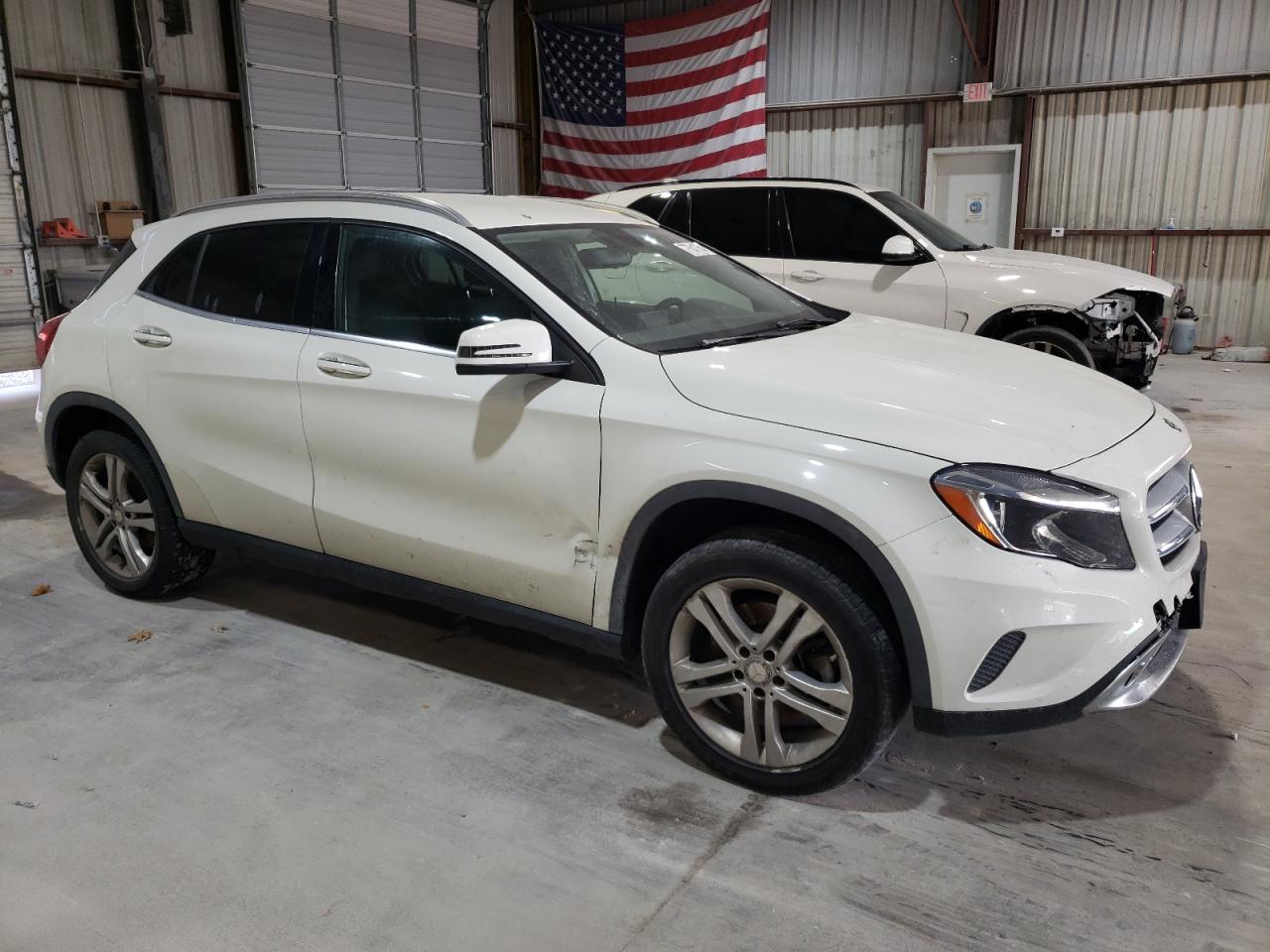 2015 Mercedes-Benz GLA-klasse VIN WDCTG4GB9FJ091659 Copart auction photo, front end / minor dent/scratches damage thumbnail 4