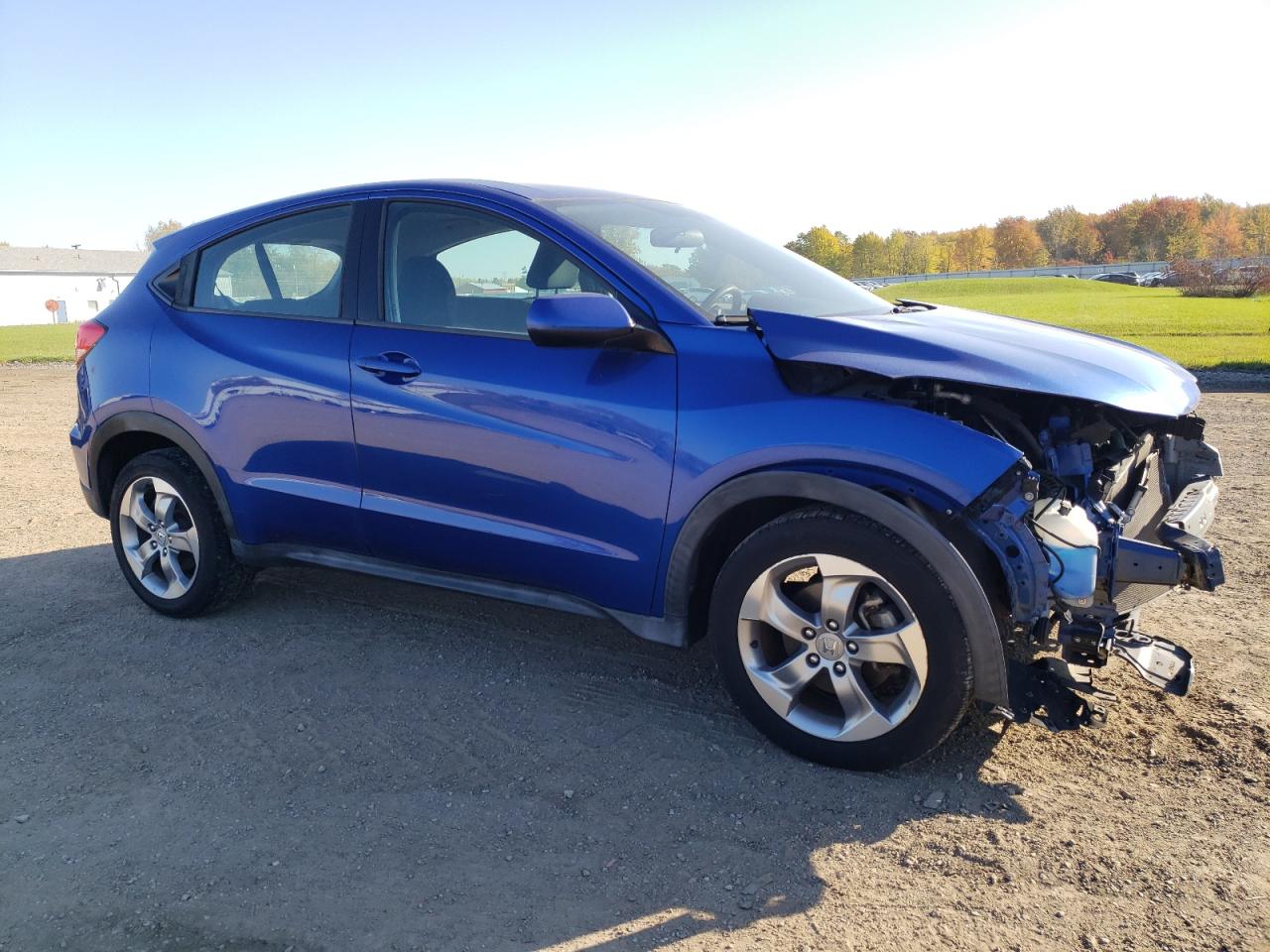 2018 Honda HR-V VIN 3CZRU5H30JM711150 Copart auction photo, front end damage thumbnail 4