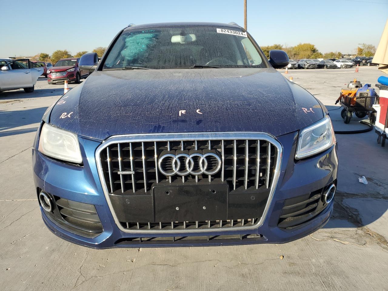 2014 Audi Q5 VIN WA1LFAFP1EA099395 Copart auction photo, rear end / front end damage thumbnail 5