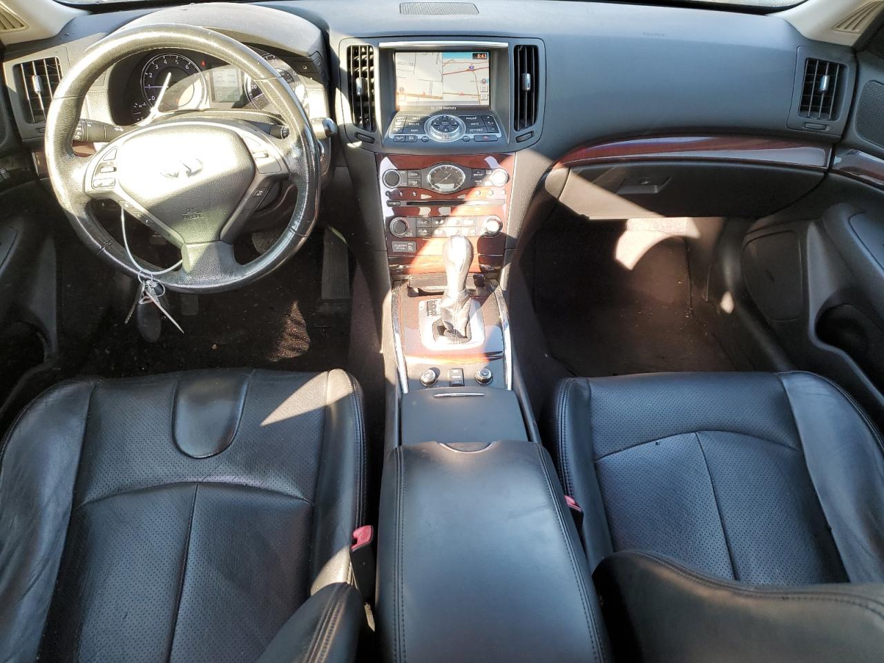 2012 Infiniti G VIN JN1CV6AR8CM682432 Copart auction photo, water/flood damage thumbnail 8