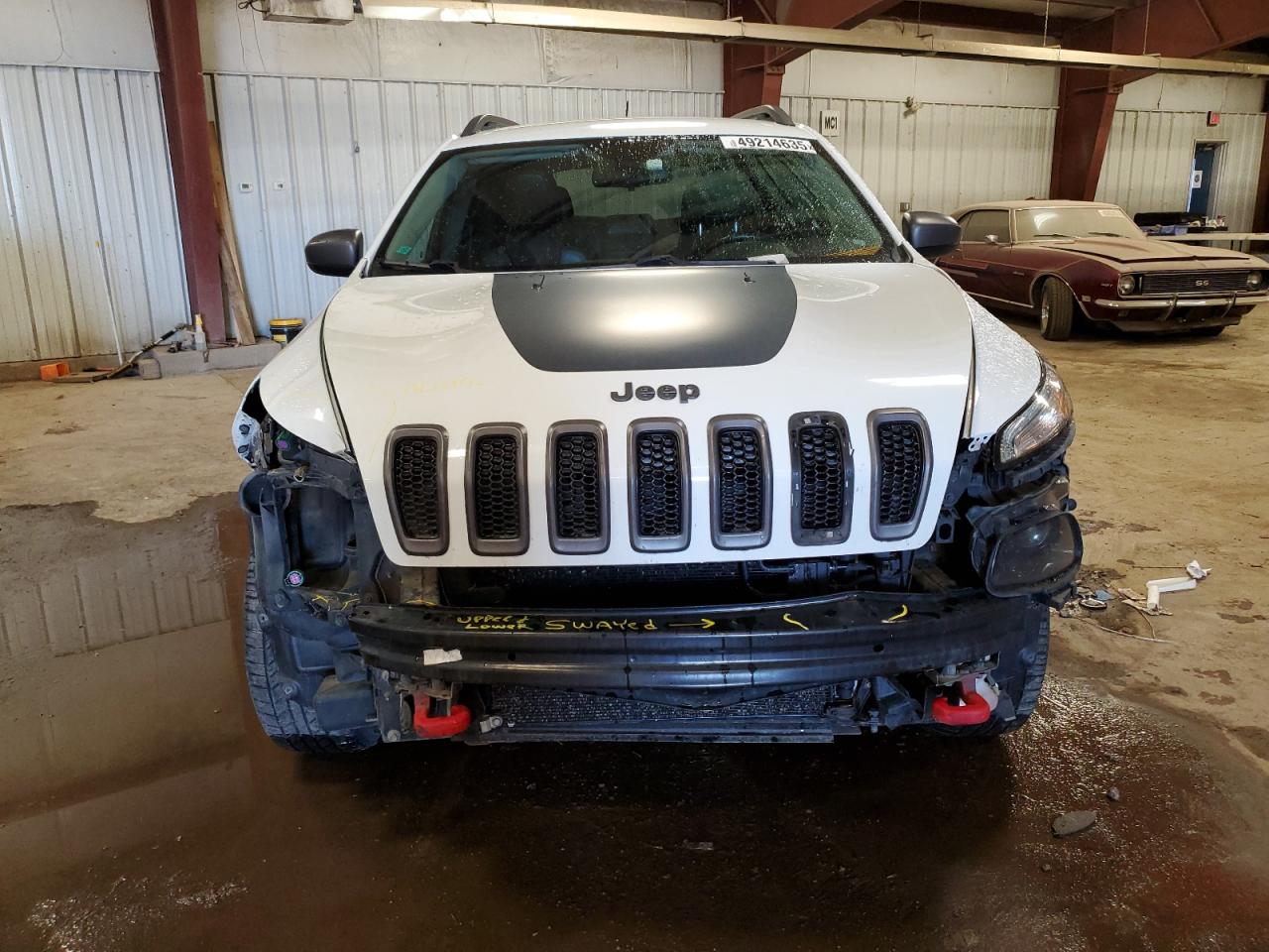 2015 Jeep Cherokee VIN 1C4PJMBS5FW685264 Copart auction photo, front end / side damage thumbnail 5