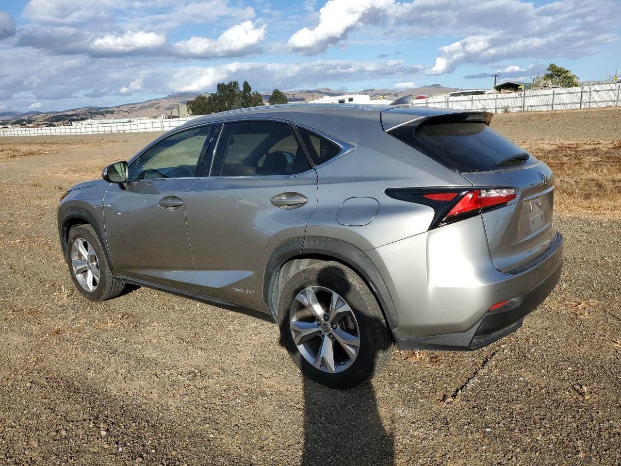 2017 Lexus NX VIN JTJBJRBZ5H2051142 Copart auction photo, side damage thumbnail 2