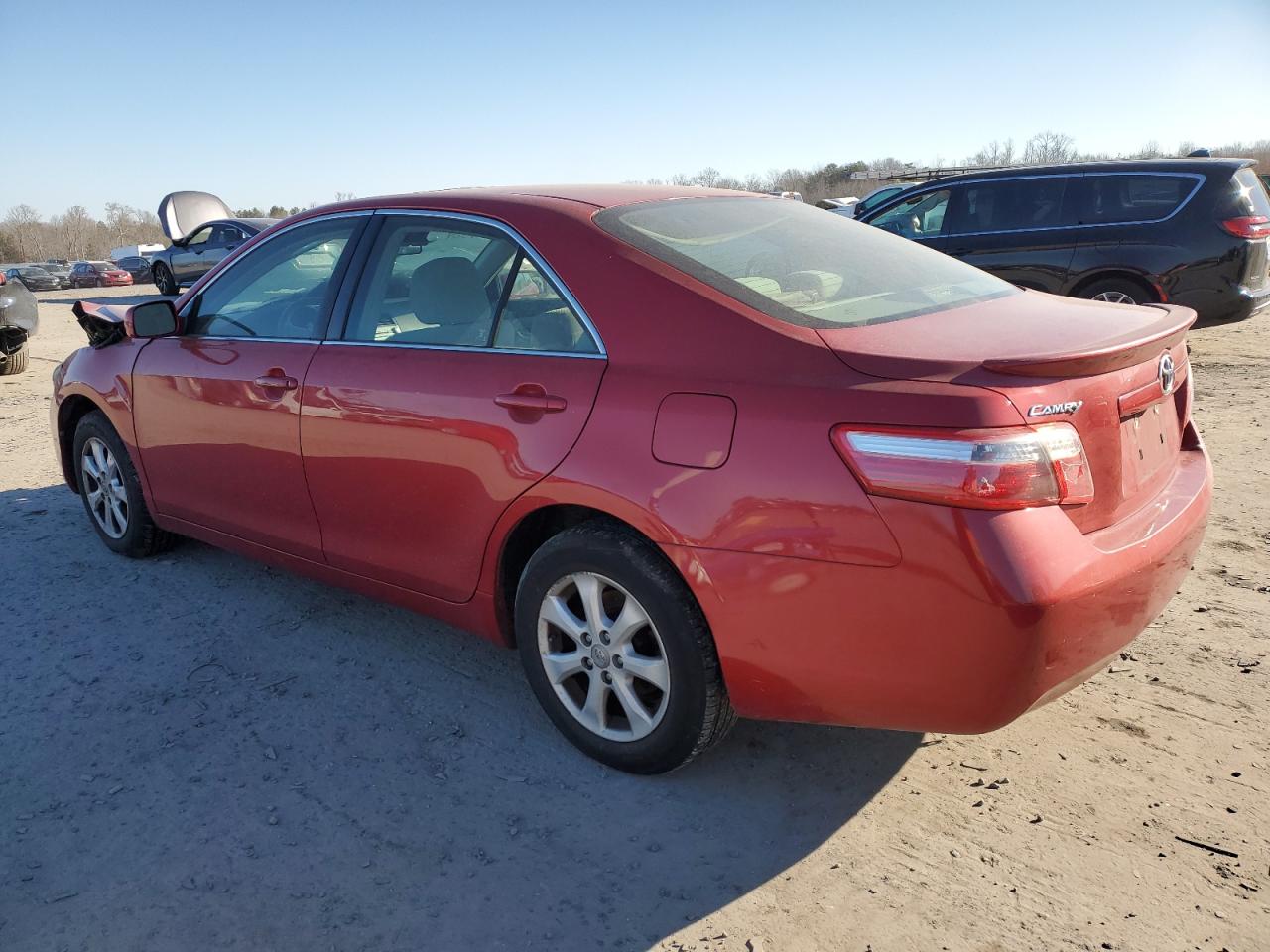 2009 Toyota Camry VIN 4T1BE46K29U341055 Copart auction photo, burn damage thumbnail 2