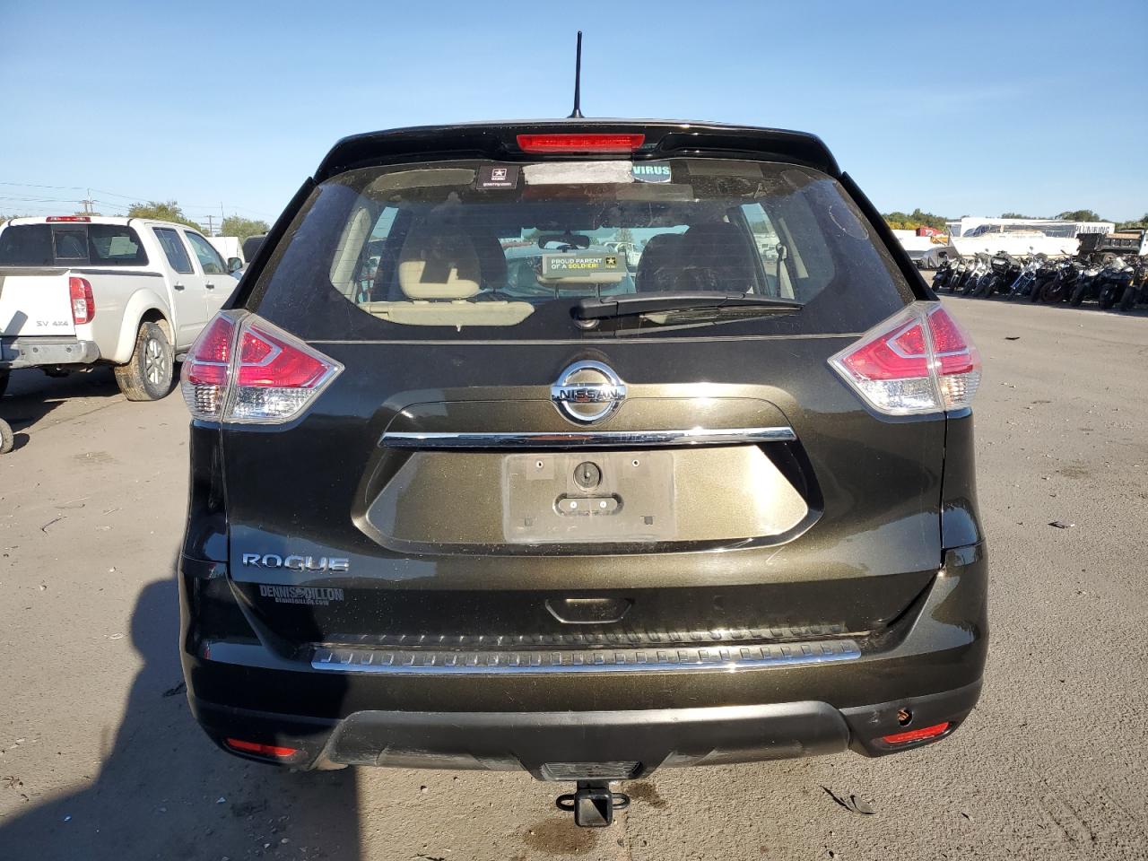 2016 Nissan Rogue VIN JN8AT2MT5GW029680 Copart auction photo, minor dent/scratches damage thumbnail 6