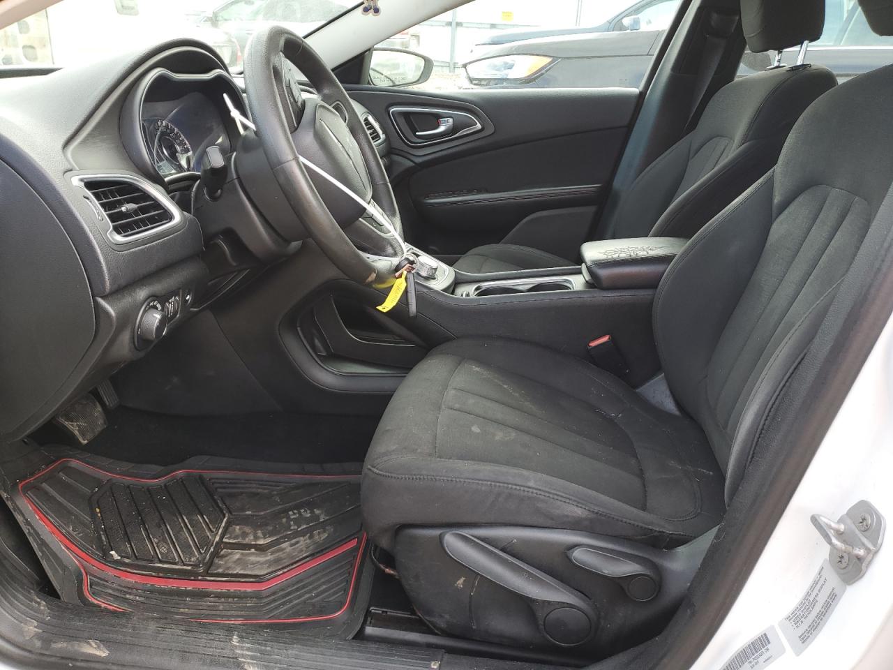 2015 Chrysler 200 VIN 1C3CCCAB5FN577628 Copart auction photo, side / front end damage thumbnail 7