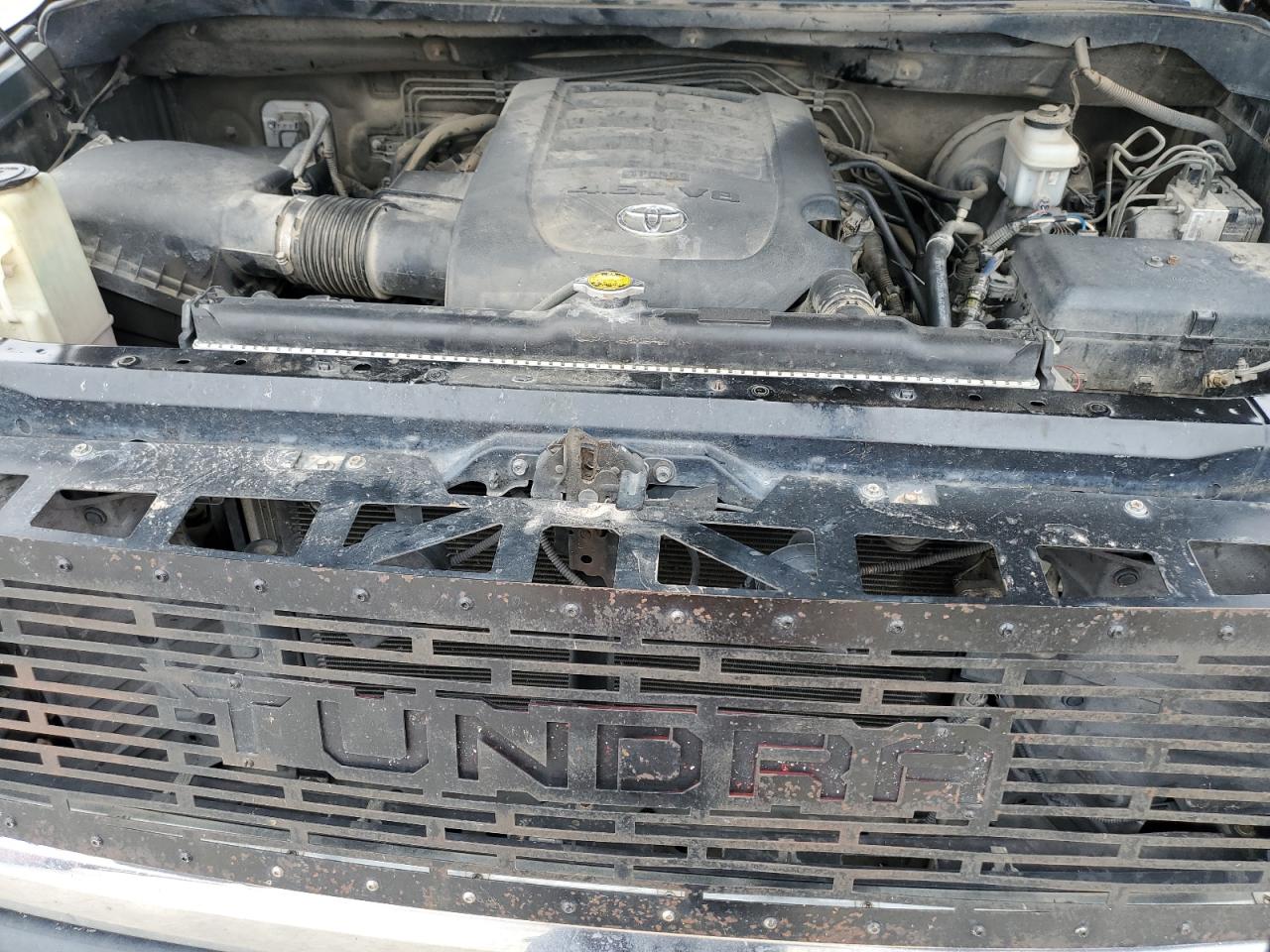 2014 Toyota Tundra VIN 5TFEM5F18EX082386 Copart auction photo, side damage thumbnail 11