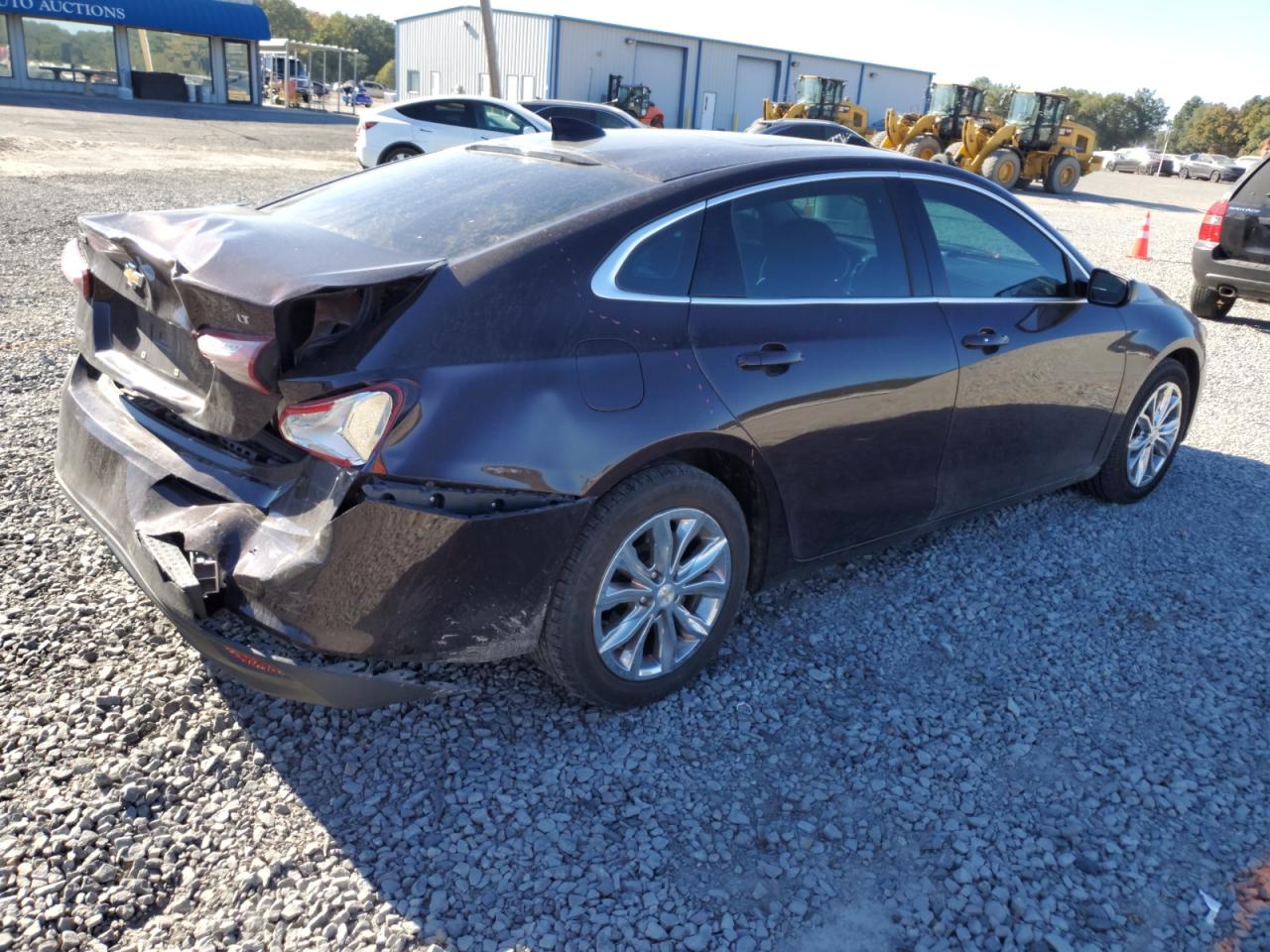 2021 Chevrolet Malibu VIN 1G1ZD5ST8MF064976 Copart auction photo, rear end / minor dent/scratches damage thumbnail 3