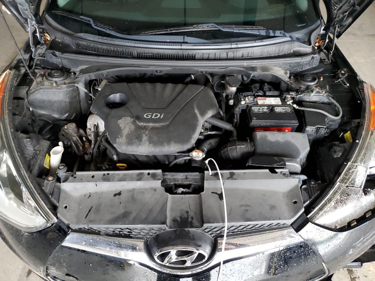 2012 Hyundai Veloster VIN KMHTC6AD1CU054411 Copart auction photo, front end damage thumbnail 11