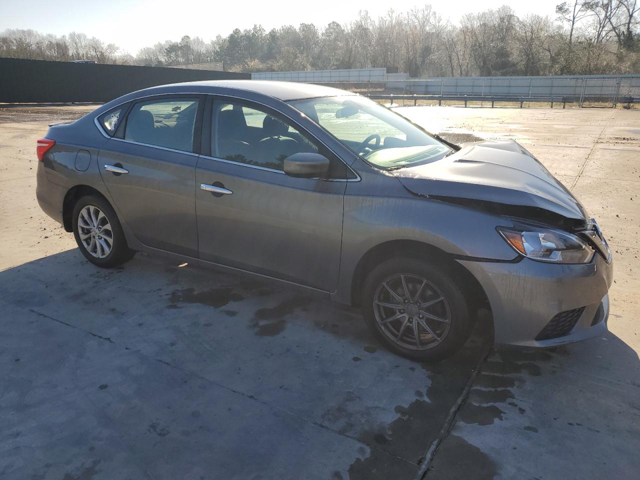 2019 Nissan Sentra VIN 3N1AB7APXKY260422 Copart auction photo, front end / minor dent/scratches damage thumbnail 4