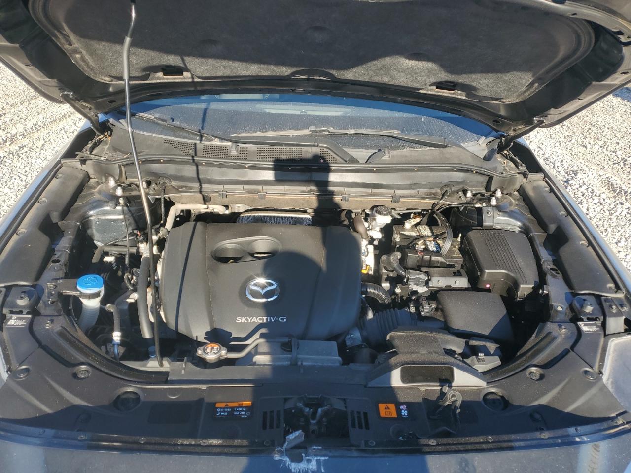 2021 Mazda CX-5 VIN JM3KFACM3M0321796 Copart auction photo, side damage thumbnail 11
