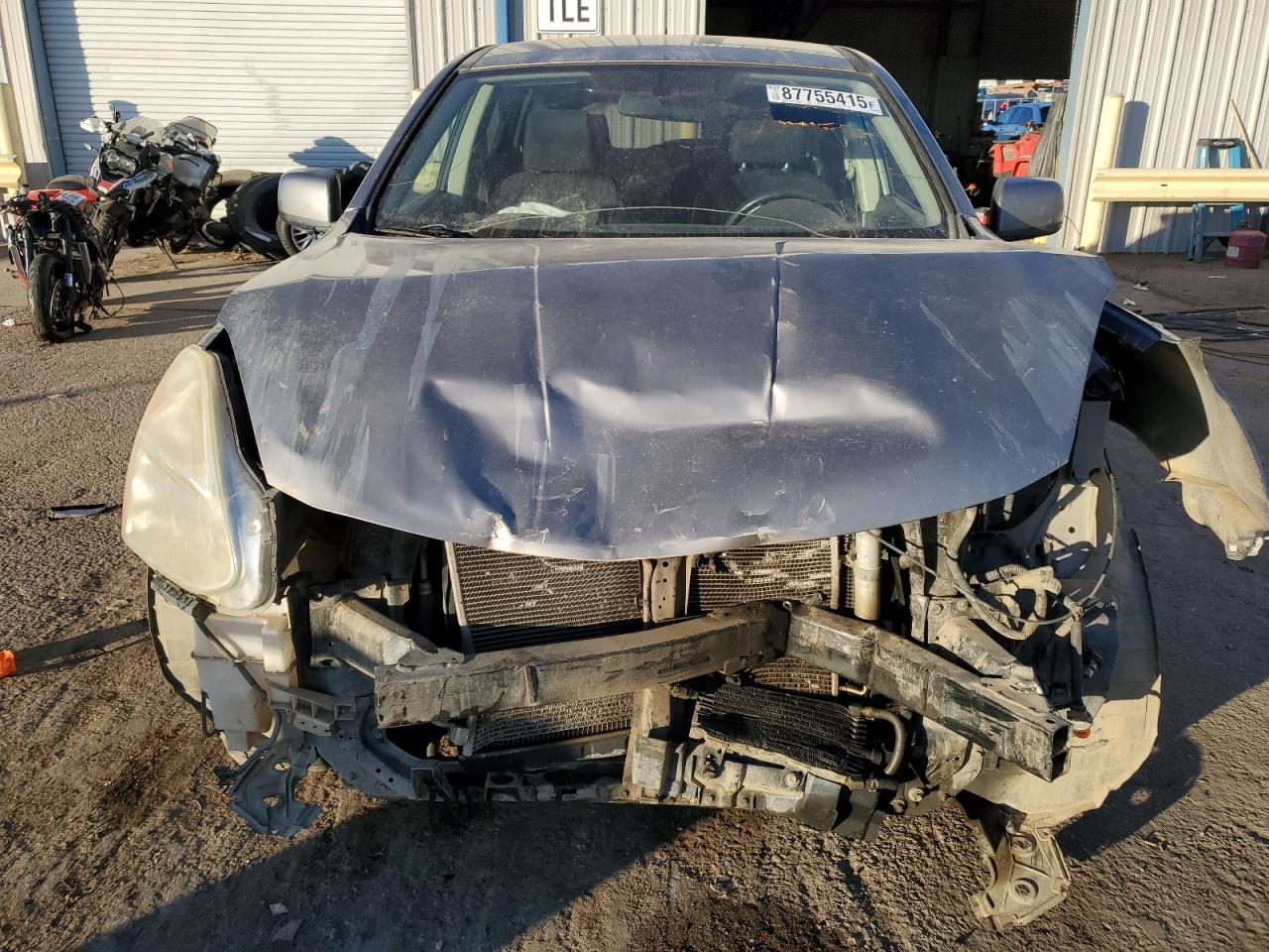 2013 Nissan Rogue VIN JN8AS5MV7DW124744 Copart auction photo, front end damage thumbnail 5