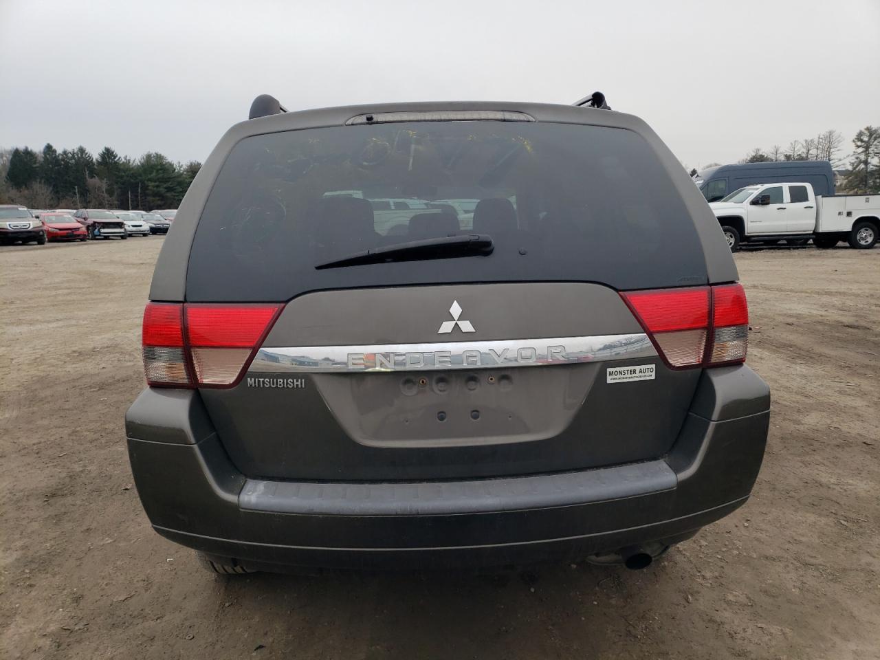 2011 Mitsubishi Endeavor VIN 4A4JN2AS9BE032798 Copart auction photo, front end / undercarriage damage thumbnail 6