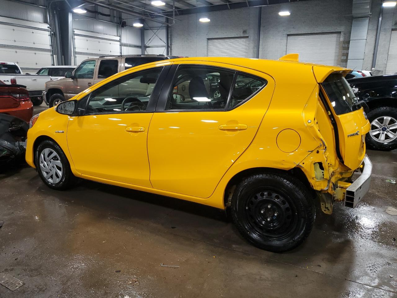 2015 Toyota Prius VIN JTDKDTB34F1109408 Copart auction photo, rear end damage thumbnail 2