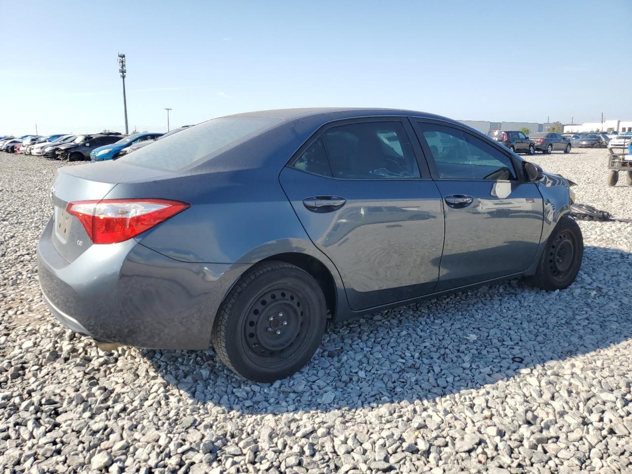 2016 Toyota Corolla VIN 2T1BURHE7GC515725 Copart auction photo, front end damage thumbnail 3