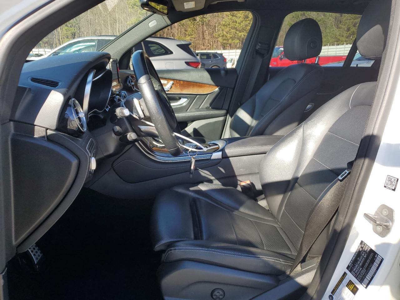 2018 Mercedes-Benz GLC VIN WDC0G4JB9JV067942 Copart auction photo, rear end / front end damage thumbnail 7