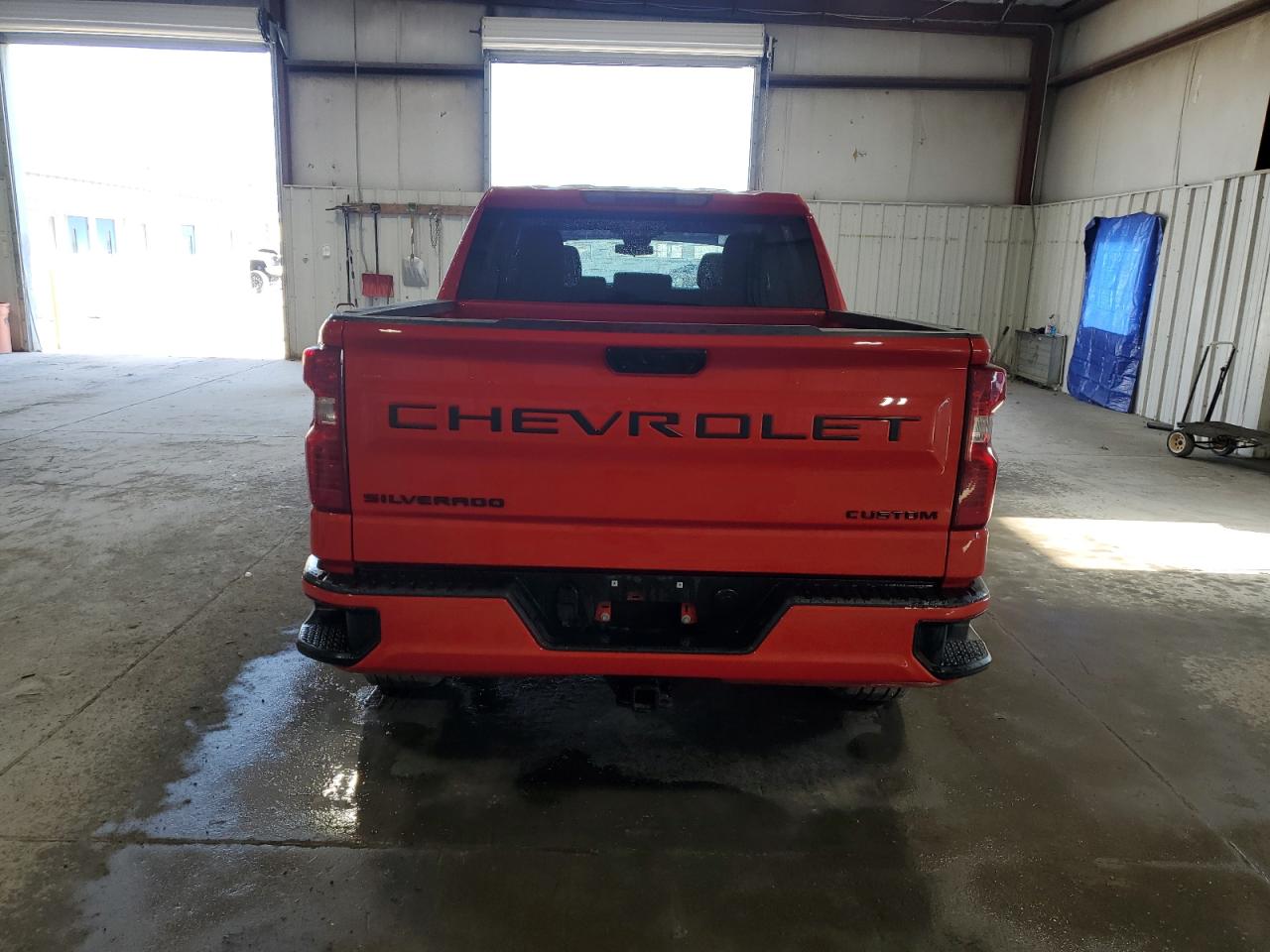 2022 Chevrolet Silverado VIN 3GCPDBEK0NG630936 Copart auction photo, rear end damage thumbnail 6