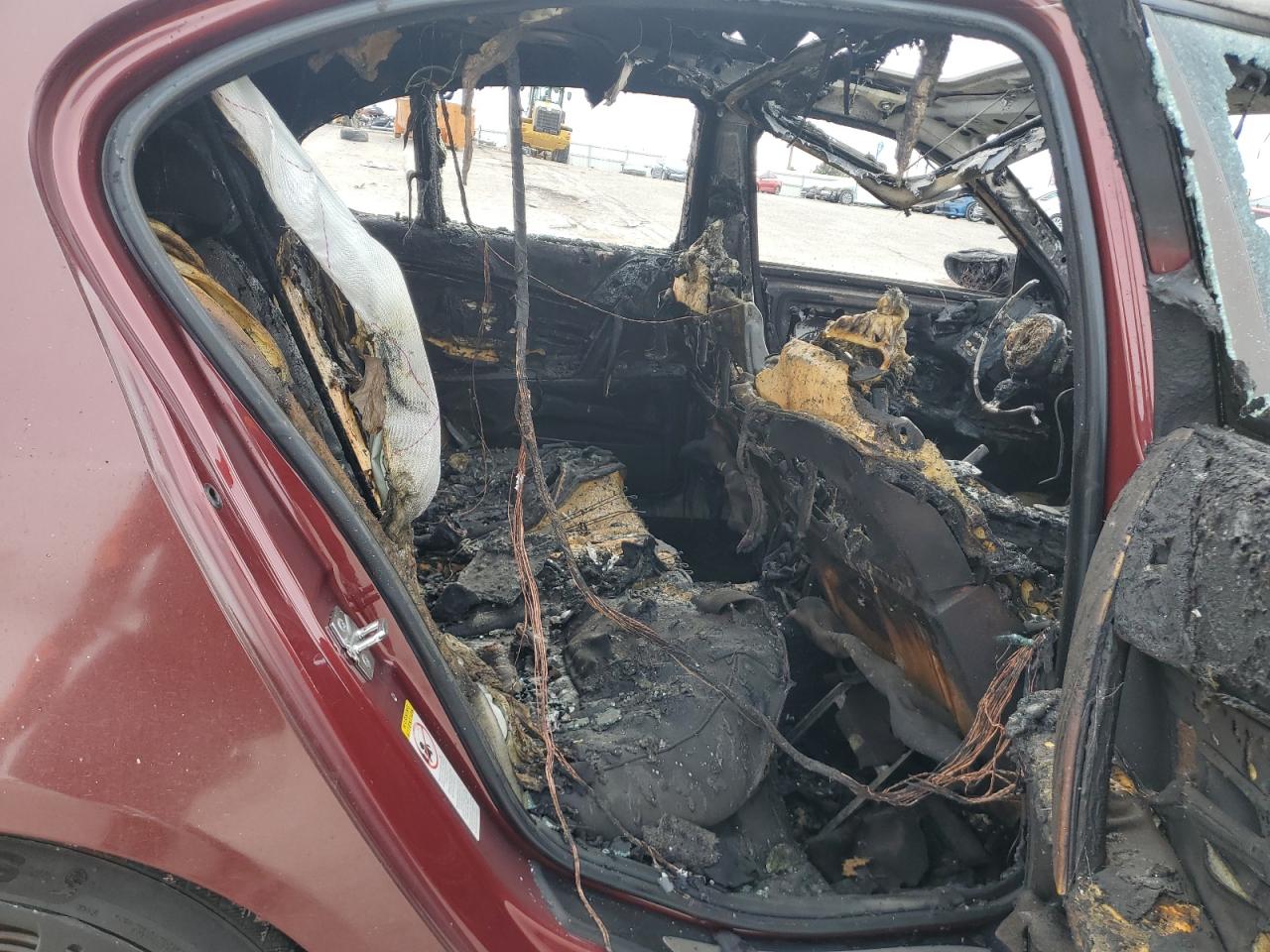 2006 BMW M5 VIN WBSNB93516B581526 Copart auction photo, burn - interior / all over damage thumbnail 10