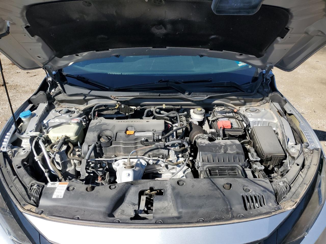2021 Honda Civic VIN 2HGFC2F66MH541937 Copart auction photo, side / front end damage thumbnail 11