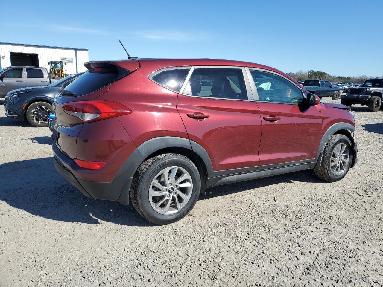 2016 Hyundai Tucson VIN KM8J23A42GU199942 Copart auction photo, front end damage thumbnail 3