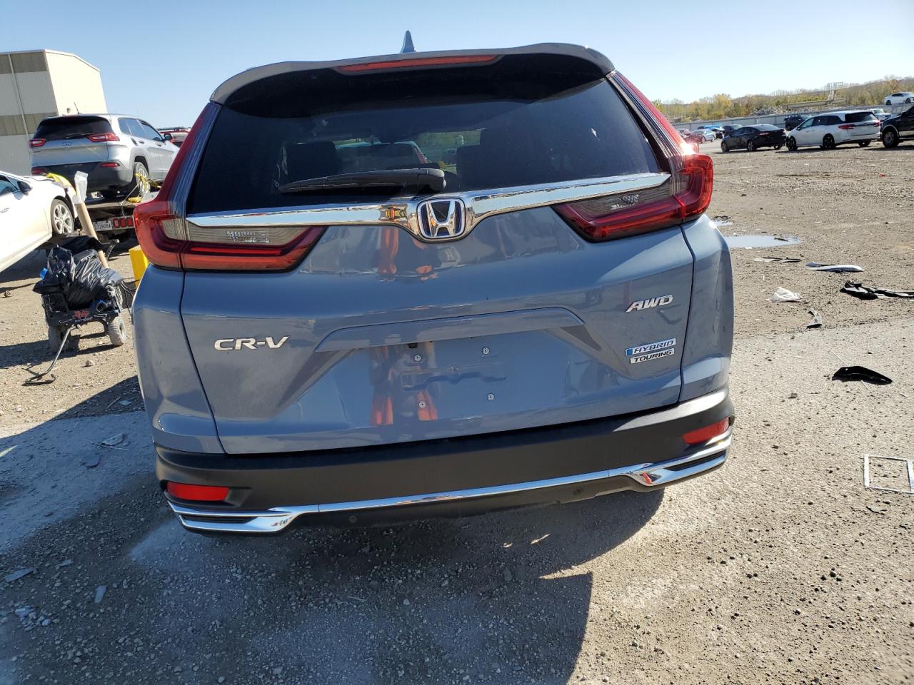 2020 Honda CR-V VIN 7FART6H98LE012749 Copart auction photo, side / mechanical damage thumbnail 6