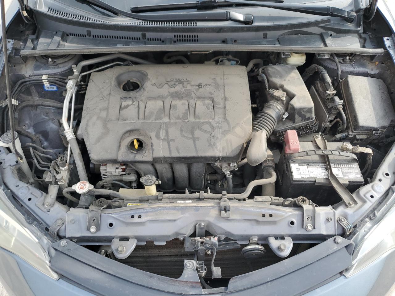 2017 Toyota Corolla VIN 5YFBURHE3HP716216 Copart auction photo, rear end / front end damage thumbnail 11