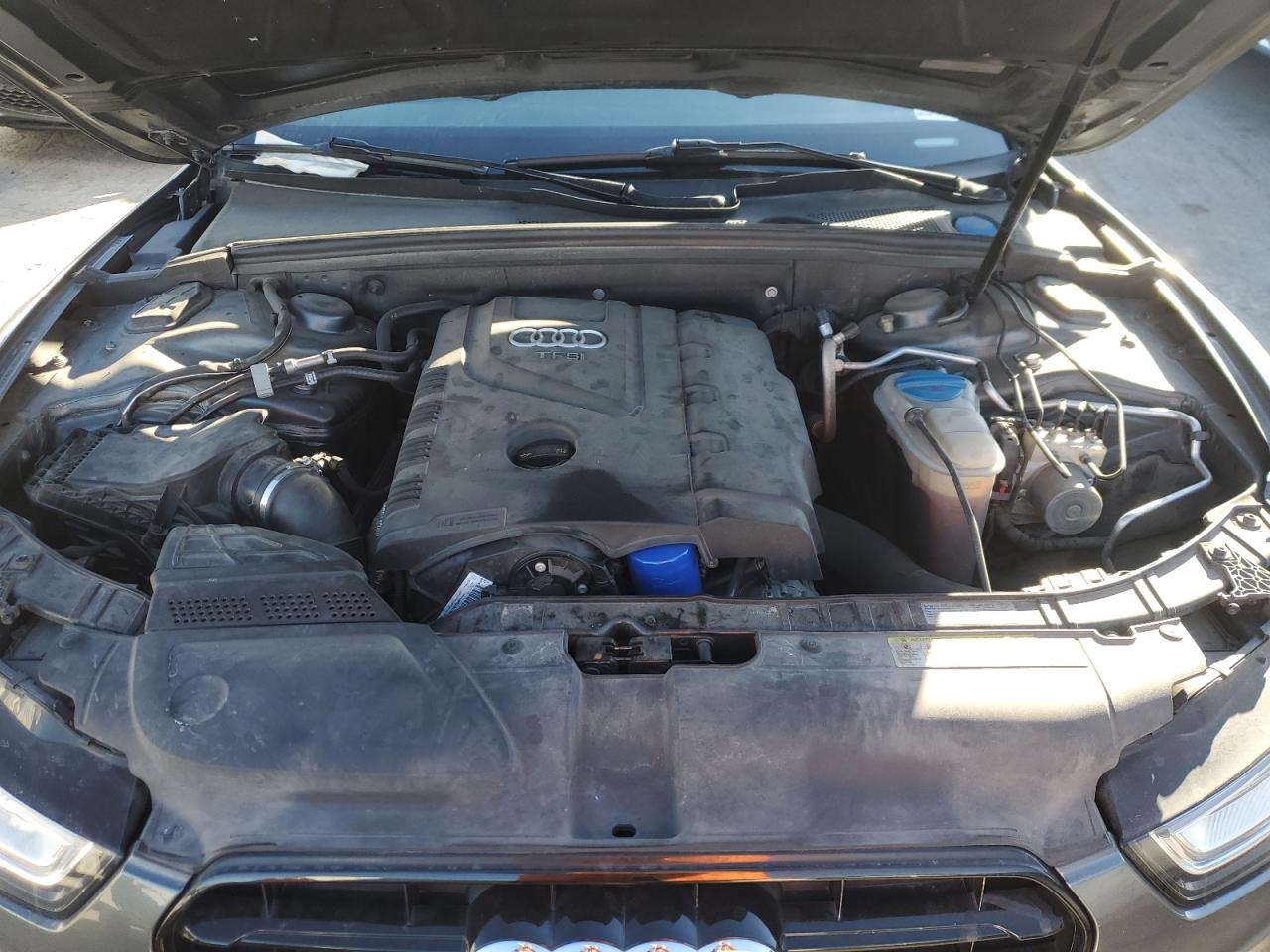 2014 Audi A5 VIN WAUWFAFRXEA018413 Copart auction photo, side damage thumbnail 11