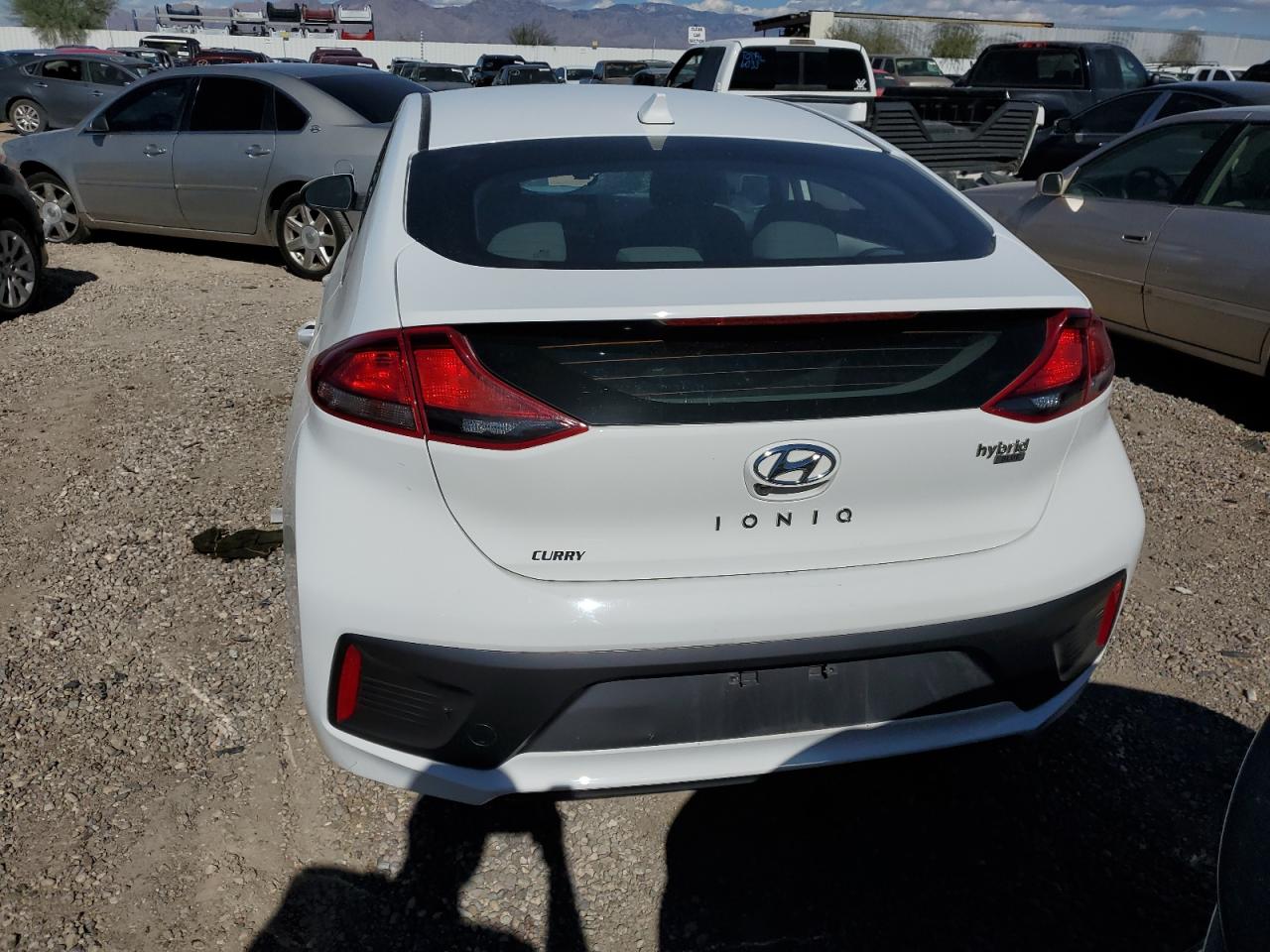 2020 Hyundai IONIQ VIN KMHC65LC5LU234819 Copart auction photo, vandalism / front end damage thumbnail 6