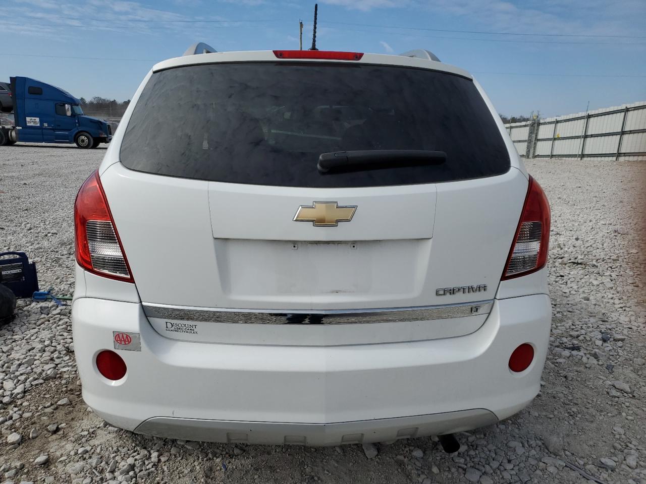 2014 Chevrolet Captiva VIN 3GNAL3EK0ES574001 Copart auction photo, front end / side damage thumbnail 6