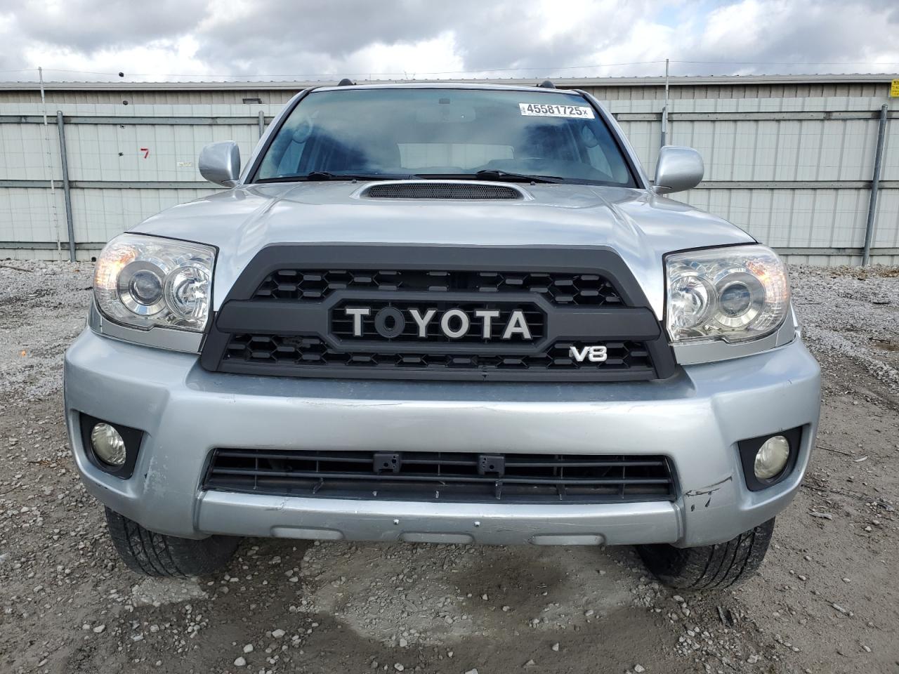 2007 Toyota 4Runner VIN JTEBT14R478039602 Copart auction photo, rear end damage thumbnail 5