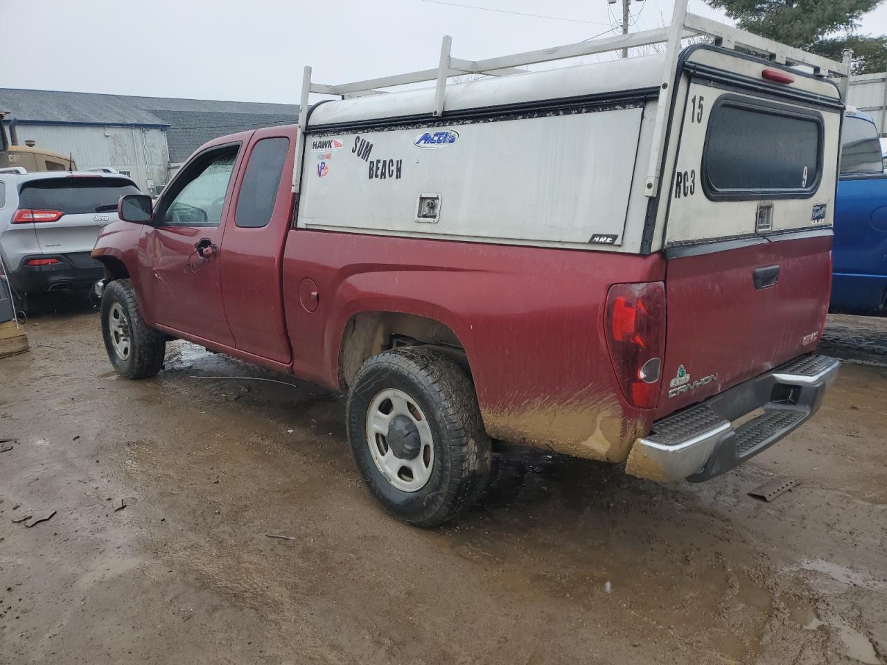 2011 GMC Canyon VIN 1GTJ6LF91B8120128 Copart auction photo, front end / side damage thumbnail 2