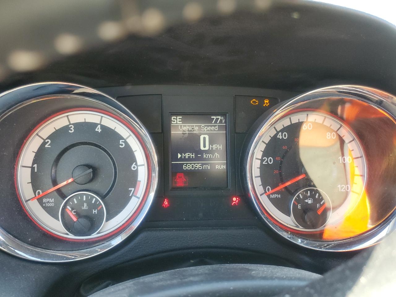 2017 Dodge Caravan VIN 2C4RDGBG3HR738763 Copart auction photo, front end / side damage thumbnail 9