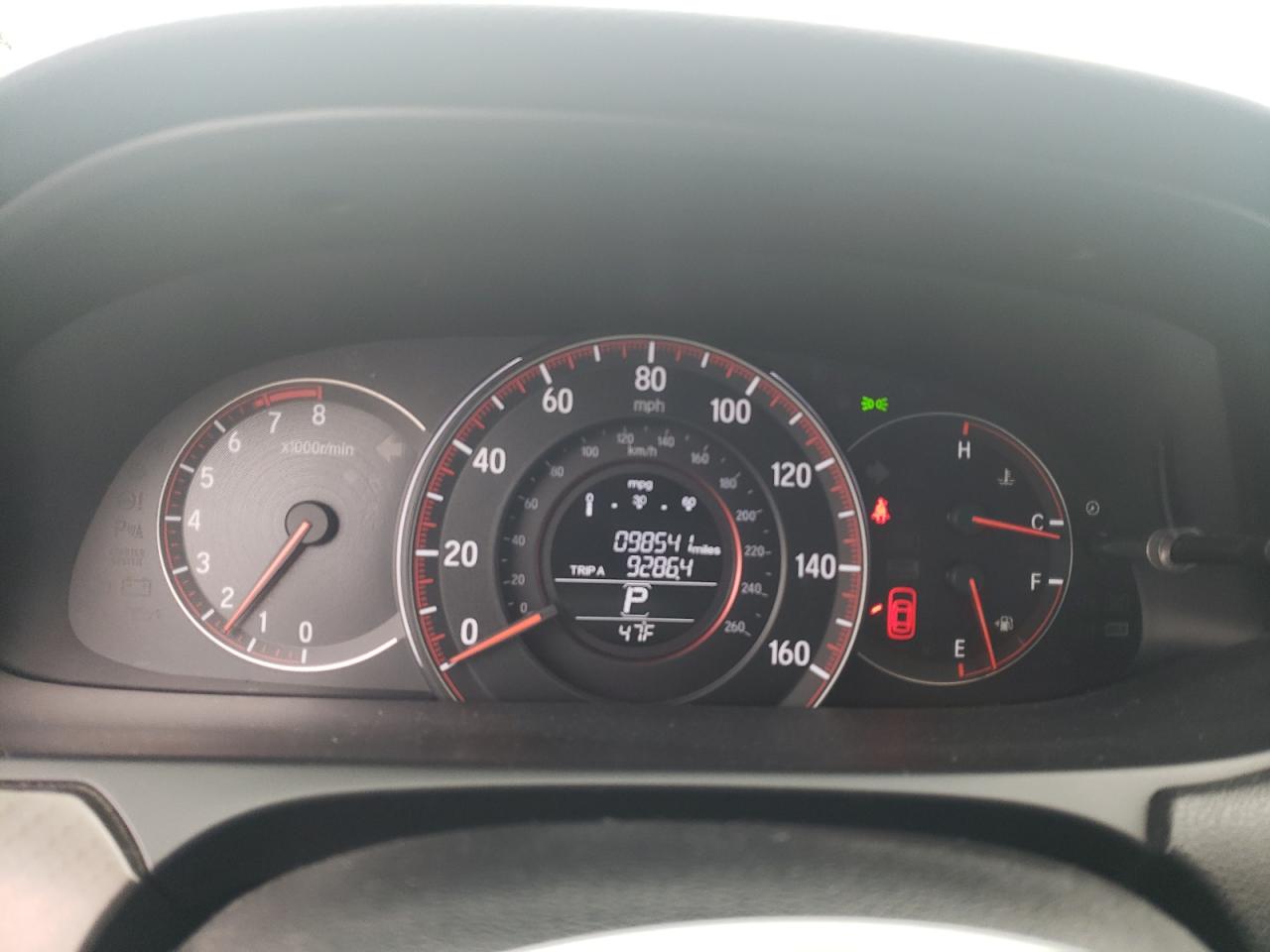 2017 Honda Accord VIN 1HGCR2F51HA195244 Copart auction photo, front end / side damage thumbnail 9