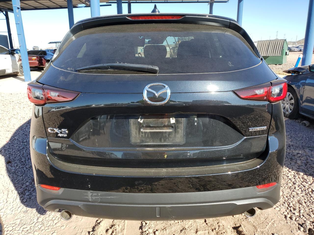 2023 Mazda CX-5 VIN JM3KFBBM4P0250135 Copart auction photo, front end / side damage thumbnail 6