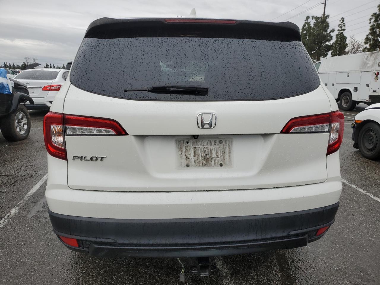 2019 Honda Pilot VIN 5FNYF5H12KB015096 Copart auction photo, front end damage thumbnail 6