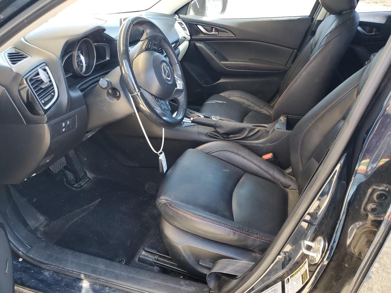 2015 Mazda 3 VIN JM1BM1M72F1239126 Copart auction photo, front end damage thumbnail 7