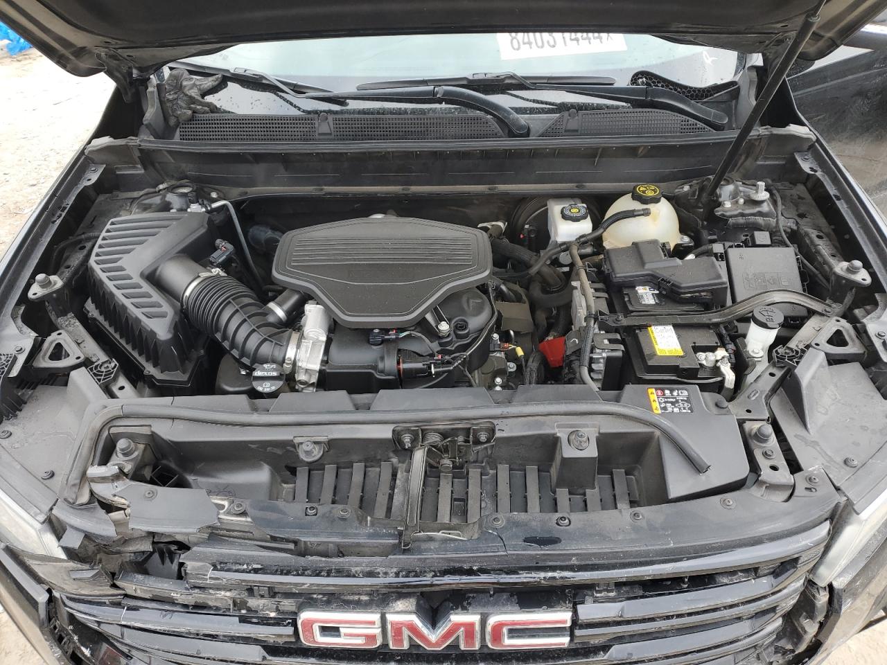 2021 GMC Acadia VIN 1GKKNKLS4MZ127651 Copart auction photo, front end damage thumbnail 12