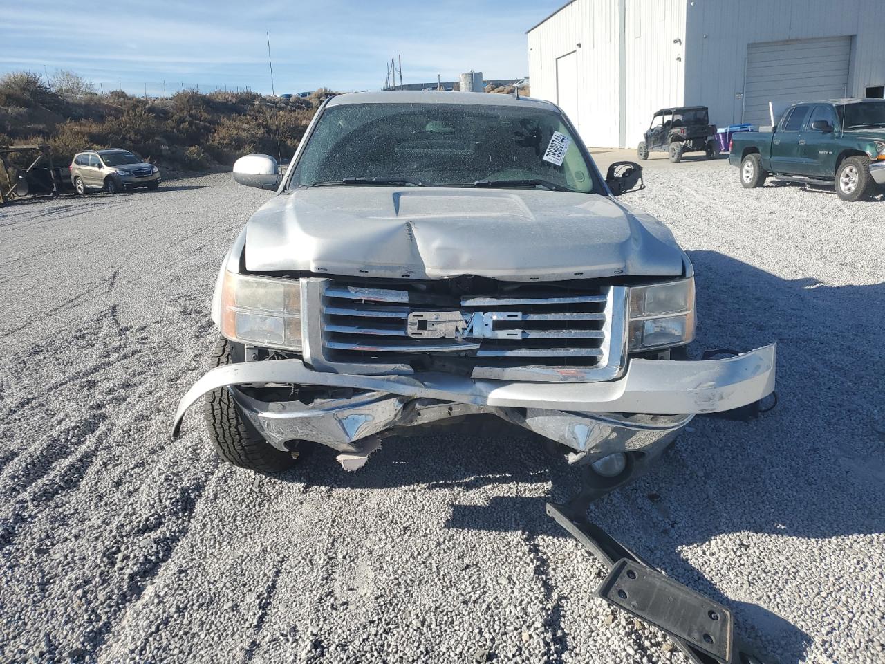 2011 GMC Sierra VIN 1GTR2WE3XBZ180206 Copart auction photo, all over / undercarriage damage thumbnail 5