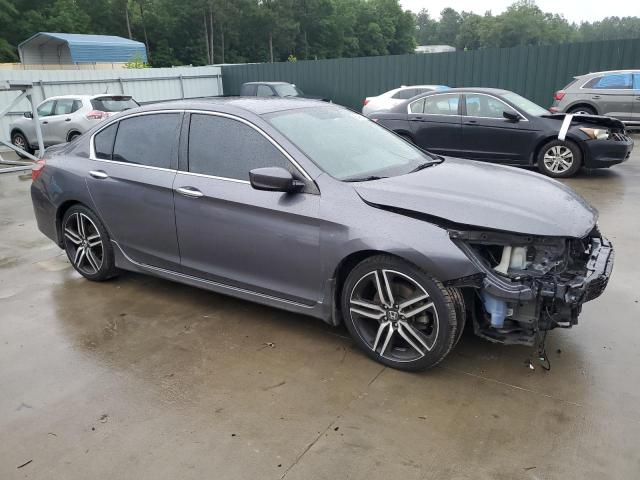 2017 Honda Accord VIN 1HGCR2F53HA250065 Copart auction photo, front end / minor dent/scratches damage thumbnail 4