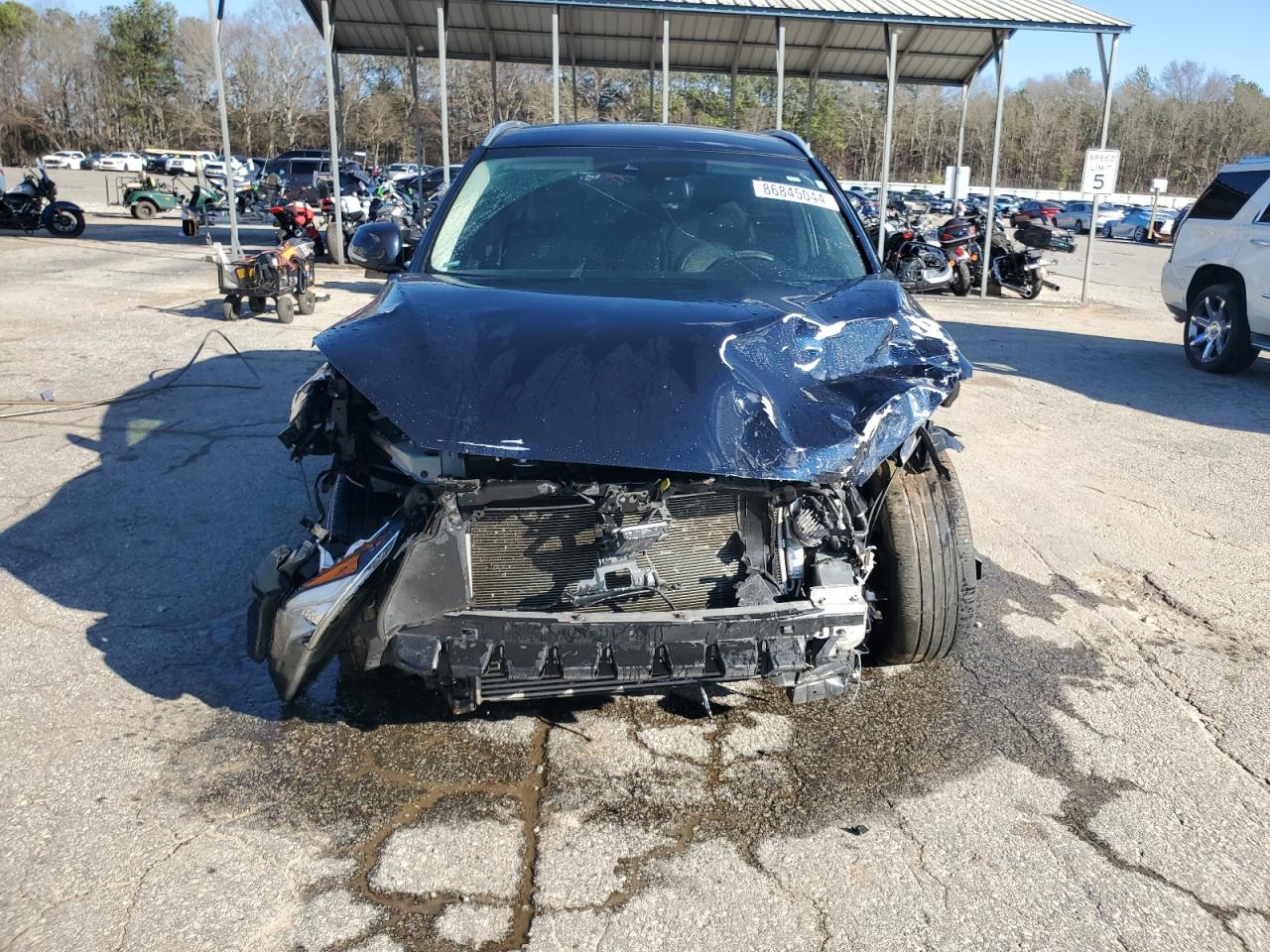 2020 Infiniti QX50 VIN 3PCAJ5M18LF104095 Copart auction photo, front end damage thumbnail 5