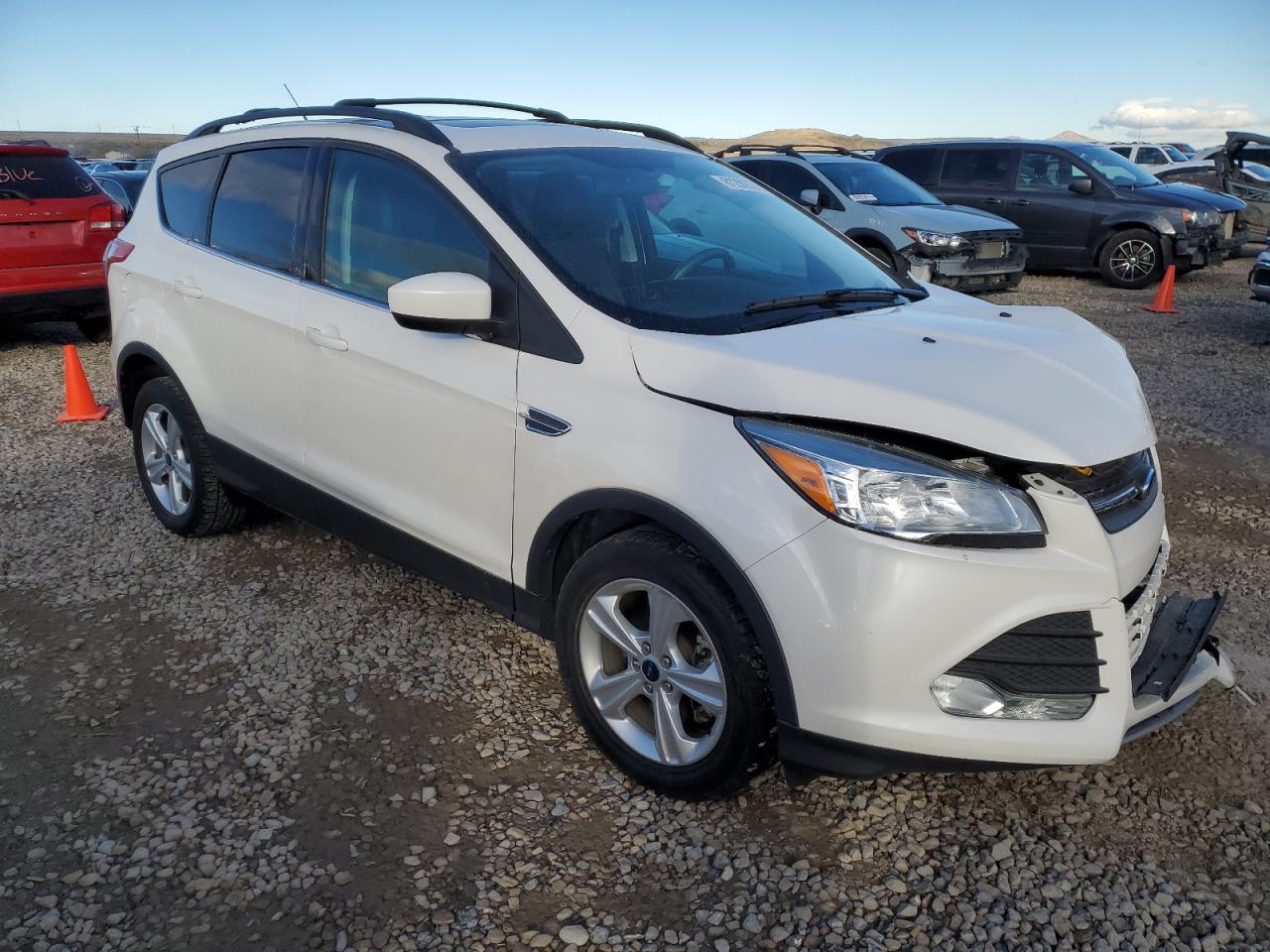 2015 Ford Escape VIN 1FMCU9G94FUA91751 Copart auction photo, front end damage thumbnail 4