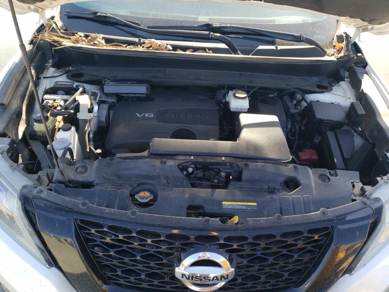 2019 Nissan Pathfinder VIN 5N1DR2MM2KC640448 Copart auction photo, rear end / side damage thumbnail 12