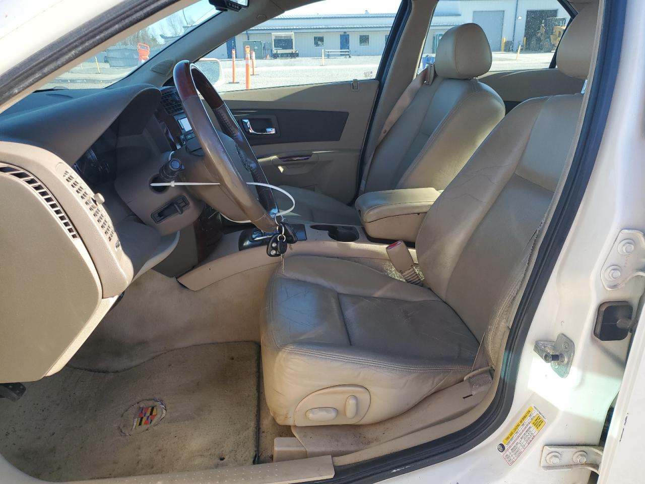 2006 Cadillac CTS VIN 1G6DP577960123627 Copart auction photo, front end / rear end damage thumbnail 7
