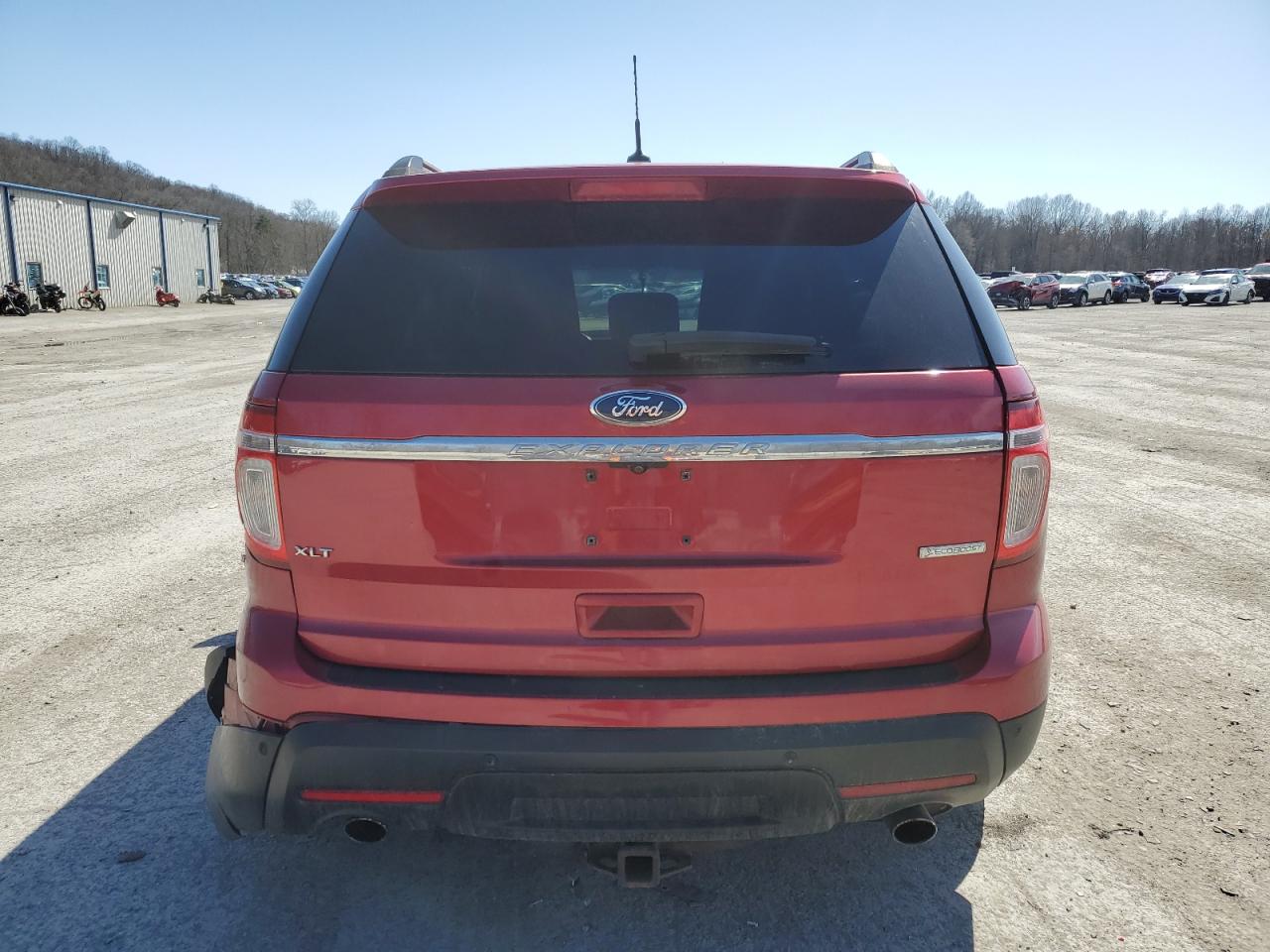 2012 Ford Explorer VIN 1FMHK7D93CGA51367 Copart auction photo, rear end damage thumbnail 6