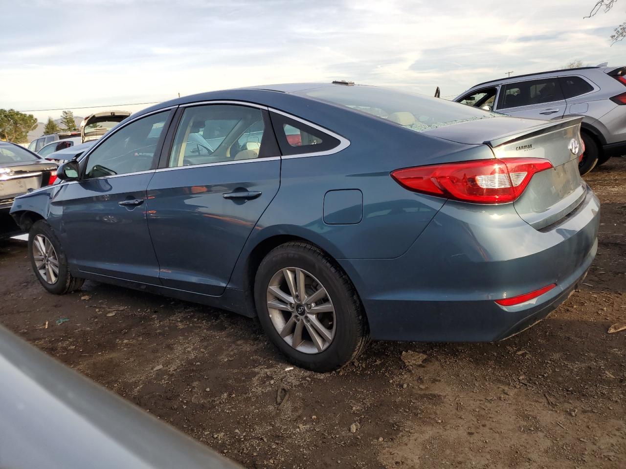 2016 Hyundai Sonata VIN 5NPE24AF0GH396311 Copart auction photo, front end damage thumbnail 2