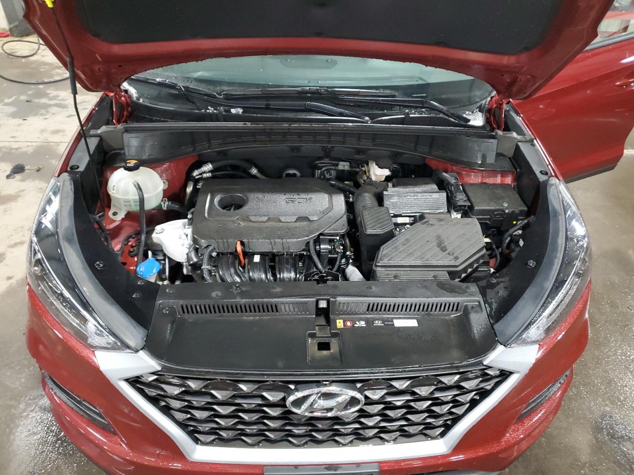 2020 Hyundai Tucson VIN KM8J3CAL0LU215053 Copart auction photo, rear end damage thumbnail 13